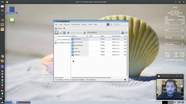 antiX 16.1 (plus install) смотреть онлайн