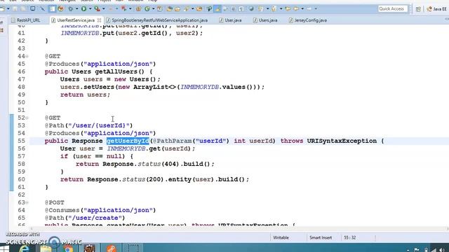110.Spring Boot Integration With Jersey Restful web service смотреть онлайн
