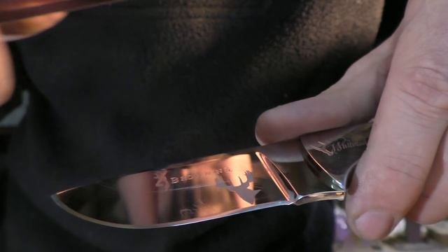 Опыт № 212 нож Browning Whitetail Legacy сталь Sandvik 12C27 смотреть онлайн