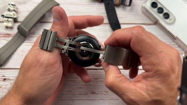 Galaxy Watch 5 Pro - LDFAS Titanium Watch Band Review смотреть онлайн