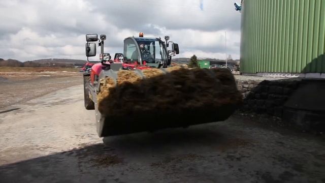 Компактный телескопический погрузчик Weidemann смотреть онлайн