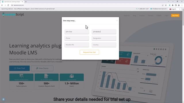 How to Avail a Free Trial of LearnerScript? || Try LearnerScript Moodle Reports For Free смотреть онлайн