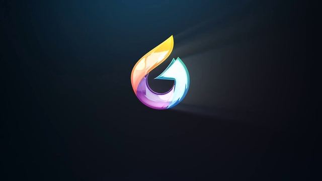 Цветная анимация логотипа Super Colorful Glow Logo Reveal смотреть онлайн