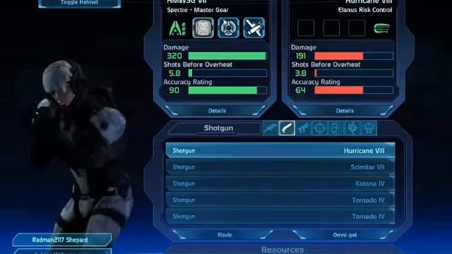 Mass Effect Spectre Weapons смотреть онлайн