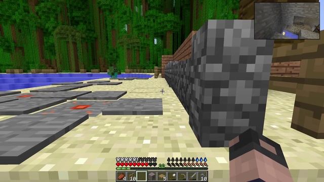 Survival Island Modded - Minecraft: Fire Trap Defence! Part 8