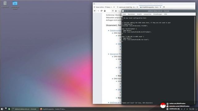 DNS Server: Eigenen Linux DNS Server mit Bind9 aufsetzen смотреть онлайн