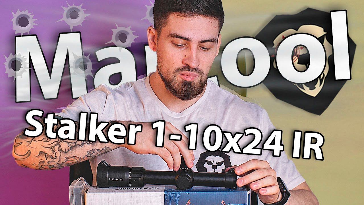 Оптический прицел Marcool Stalker 1-10x24 IR (30 мм, Weaver, оригинал) видео обзор