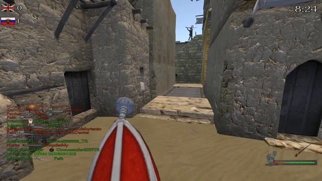 Игра Mount & Blade: Warband Napoleonic wars,осада. смотреть онлайн