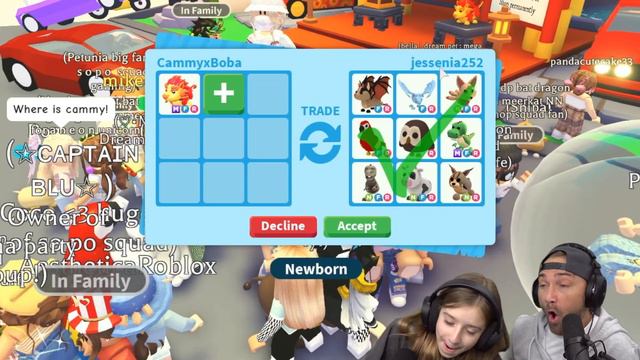 What People Trade For A MEGA GUARDIAN LION!! Roblox Adopt Me!! смотреть онлайн