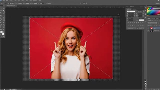 Halftone Pattern- Photoshop Tutorial смотреть онлайн