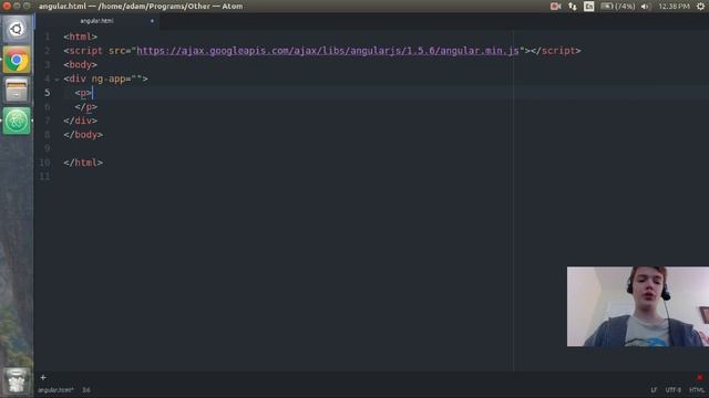 How To Build Your First AngularJS App in 4 Minutes! смотреть онлайн