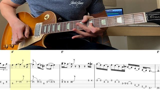 Robben Ford | The Brother | Solo Transcription | TABS | Lesson/Tutorial смотреть онлайн
