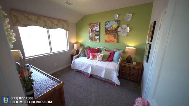Camellia Floorplan | New Homes in DFW | Bloomfield Homes смотреть онлайн