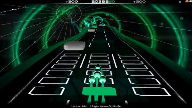 Audiosurf - J Ralph - Kansas City Shuffle Soundtrack Lucky number Sleven смотреть онлайн