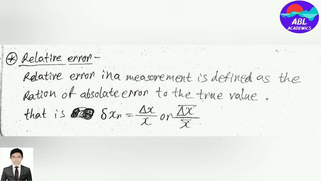 PHYSICAL WORLD AND MEASUREMENT(part-9)/Relative Error/+2 SCIENCE (1ST YEAR)/11TH STANDARD смотреть онлайн