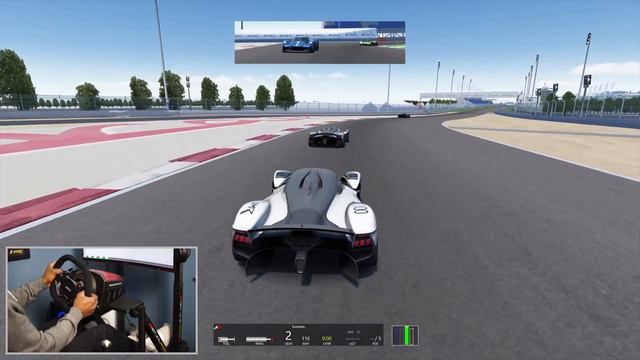 Aston Martin Valkyrie at Bahrain Circuit | Assetto Corsa | Thrustmaster TS-XW Wheel | T-LCM Pedals смотреть онлайн