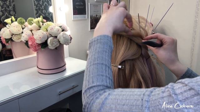 Wedding Hair Style. Coadă Grecească. Tutorial pas cu pas. Греческая Коса. #hairstyle смотреть онлайн