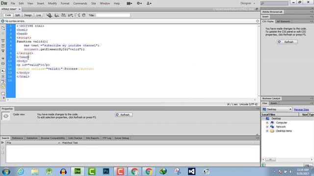 14 - JavaScript Searching for a String in a String With Search Method смотреть онлайн