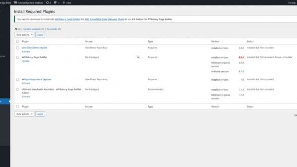Update WPBakery Page Builder WordPress Plugin | WordPress Tips