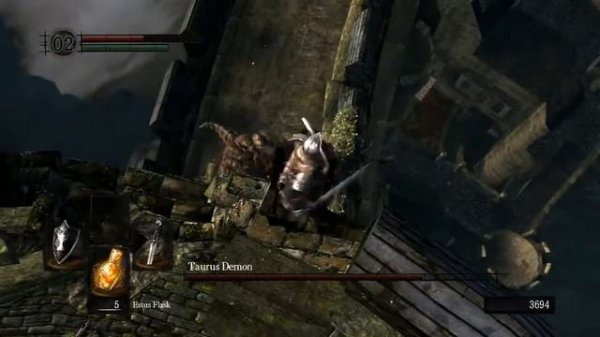 Dark Souls : How to kill Minotaur Boss Easy