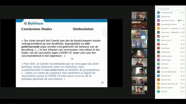 Hoorzittingen vaccinatieplicht - Virginie Pirard en Zeger Debyser смотреть онлайн