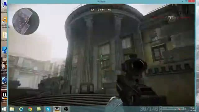 Играю в Warface с мп7