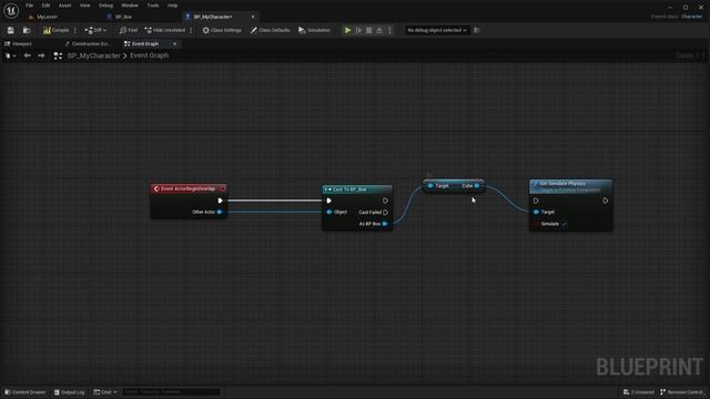 Set Simulate Physics (Functions) - Tüm Node'lara Bakış | Unreal Engine 5 Tutorial (Türkçe) смотреть онлайн