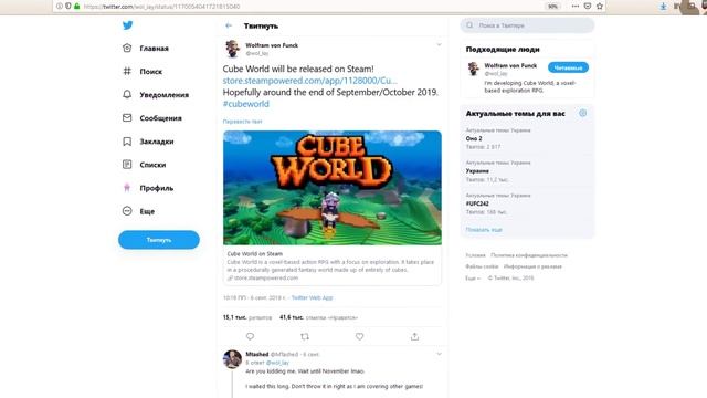 CUBE WORLD | Привет из прошлого в кубе ? смотреть онлайн