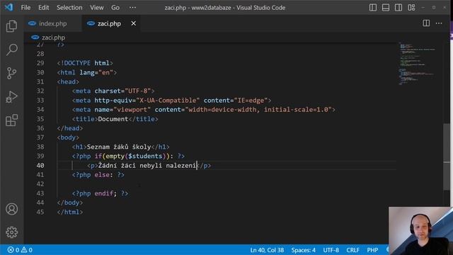 80. PHP 2023 - Vypsání dat z databáze do stránky смотреть онлайн