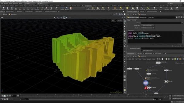 Audio Manipulation in Houdini 18 Tutorial