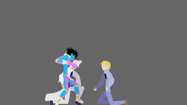 JoJo beatdown test stick nodes смотреть онлайн