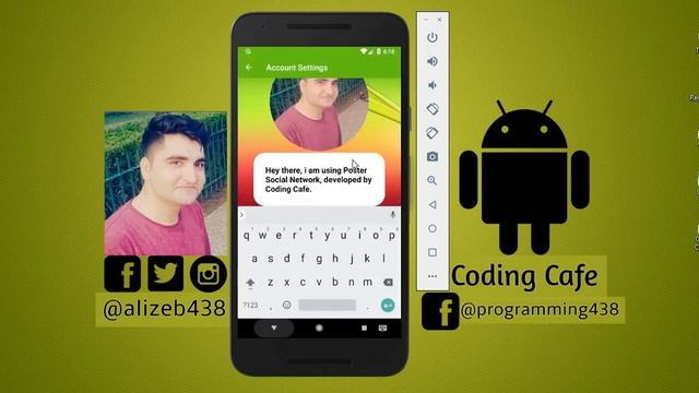Android Studio Social Network App - Firebase Android Tutorial 33 - Update Account Settings смотреть онлайн