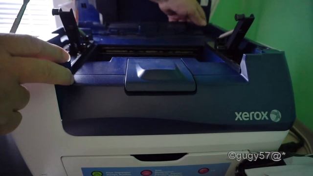 Xerox WorkCentre 6015 - Unusual paper jammed inside the printer смотреть онлайн