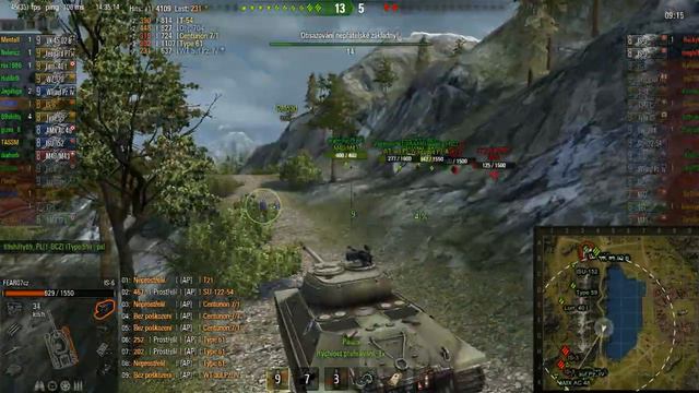 World of Tanks - IS-6 - Proti "obrům" смотреть онлайн