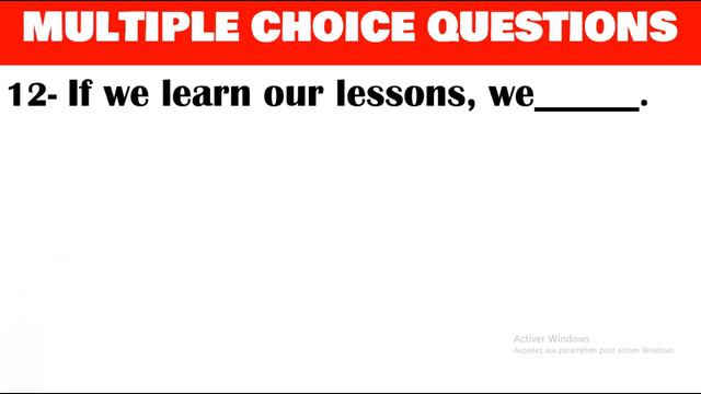 MIXED ENGLISH GRAMMAR QUIZ N°2 (for intermediate students) смотреть онлайн
