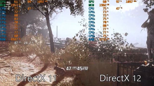DirectX 11 VS DirectX 12 (на видеокарте NVIDIA) смотреть онлайн