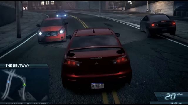 Mitsubishi Lancer Evolution X - Need for Speed™ Most Wanted [HD] смотреть онлайн