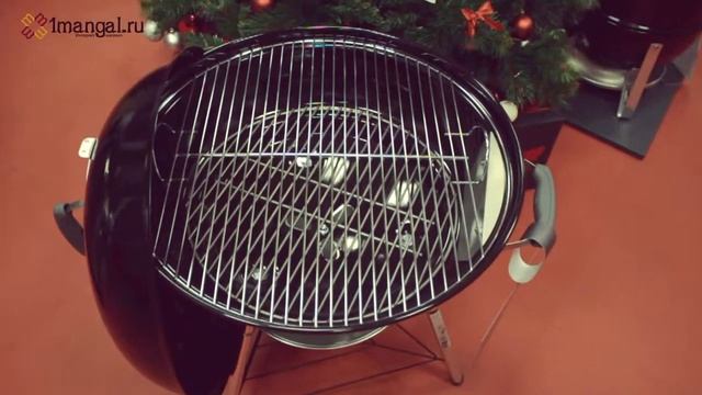 Weber Compact Kettle 57 см смотреть онлайн