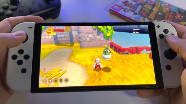 Bowser’s Fury REVIEW + Super Mario 3D World | Switch OLED handheld gameplay смотреть онлайн