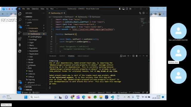 How to Communicate MERN Stack Application | How to resolve CORS error In MERN Stack Application смотреть онлайн