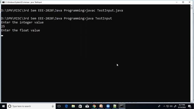 #7. User Input Using Scanner Class in Java смотреть онлайн