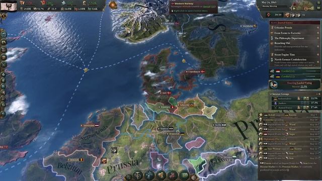 The Post War Economic Boom || Ep.8 - Victoria 3 Germany Lets Play смотреть онлайн