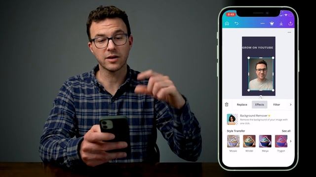 Canva App Tutorial - How to Use Canva on Your Phone смотреть онлайн