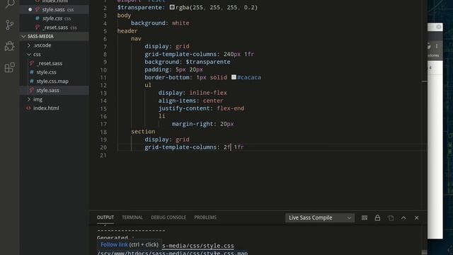 6. Maquetando Header con Sass смотреть онлайн