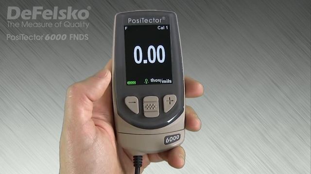 Duplex Coating Thickness Measurement   PosiTector 6000 FNDS