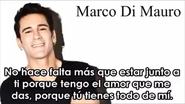 Marco Di Mauro Ft. Maite Perroni- A Partir De Hoy смотреть онлайн