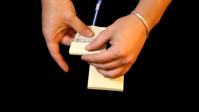 Фокус с деньгами протыкание купюры ручкой смотреть онлайн