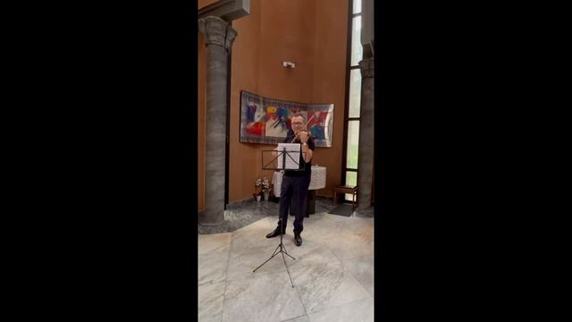 Tigran Maytesian - J. S. Bach. Partita for solo violin no. 2 in D minor BWV 1004: I. Allemande смотреть онлайн