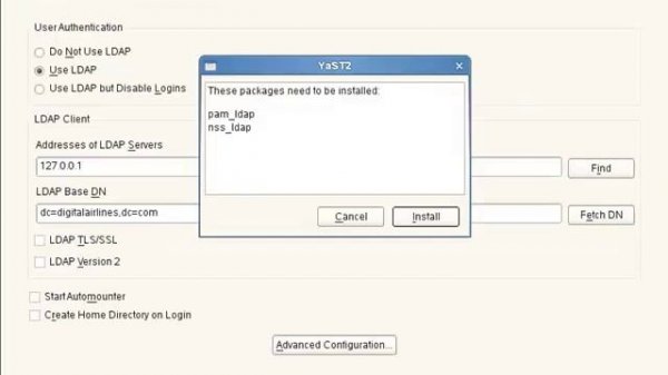 Linux Install and Configure an openLDAP Server