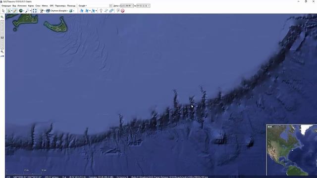 Часовая прогулка по дну океана Гугл земля смотреть онлайн